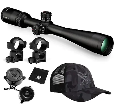 Vortex Optics Diamondback 4-12x40 SFP Riflescope VMR-1 MOA W Rings +Hat Bundle • $299