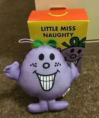 McDonalds Mr Men Happy Meal Toy - Little Miss Naughty New In Box • £3.50