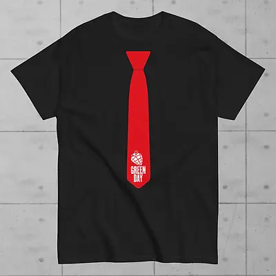 Green Day  Billie Joe Armstrong Tie T-shirt Fan • $21.06