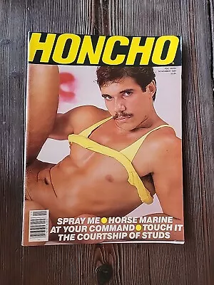 Vintage Honcho Magazine Gay Interest Like  Playgirl November 1985 • $49.99