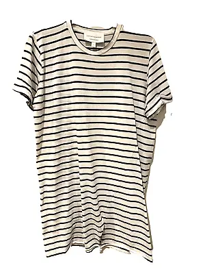 Viktoria And Woods  T-Shirt Dress In Black & White Stripes  Size 1 • $14