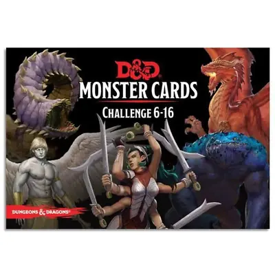 $32.99 • Buy D&D Spellbook Cards Monster Challenge Deck 6-16