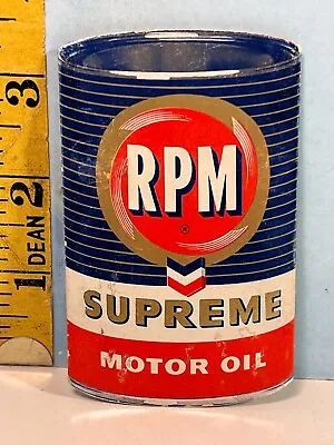 Vintage RPM Supreme Motor Oil Customer Giveaway Eyeglass Tissue • $19