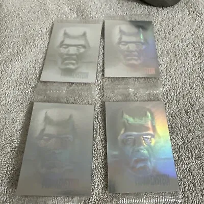 Universal Monsters Hologram Card Frankenstein Lot Of 4 New & Sealed • $14.99