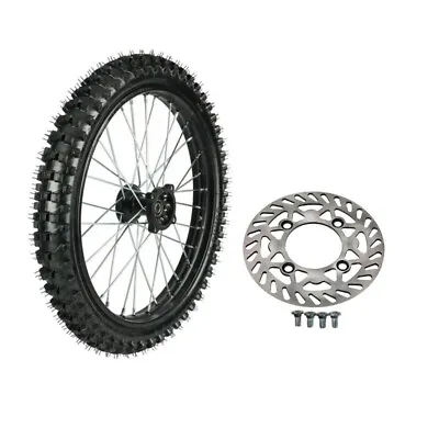 $165.16 • Buy 16  Rear Big Wheel 90/100-16 Tire Rim Rotor For Dirt Bike CR85 CRF150 KLX 140CC