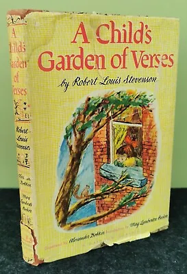 A Child's Garden Of Verses By R L Stevenson. Illustrated By A Dobkin. 1946 HB • £5