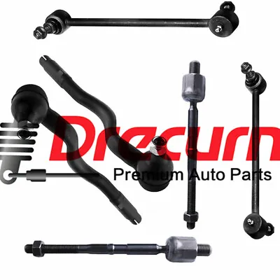 6PC Front Inner Outer Tie Rod End Sway Bar Link  SET For BMW 3 Series E36 E46 • $51.29