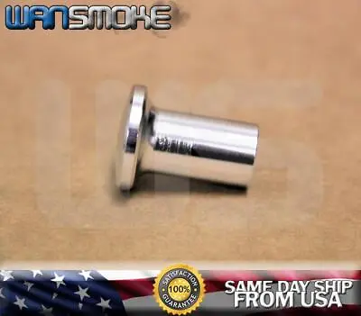 Silver Universal E-Brake Handle Brake Lock Drift Spin Turn Aluminum Button Knob  • $6.90