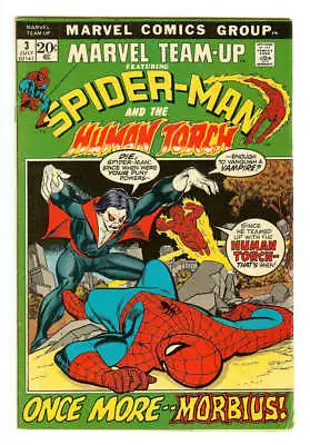 Marvel Team-up #3 5.0 // 3rd Morbius Appearance Marvel Comics 1972 • $43