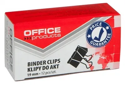 £2.29 • Buy Bulldog Foldback Clips Metal Paper Binder Grip 19mm New 12pc In Box