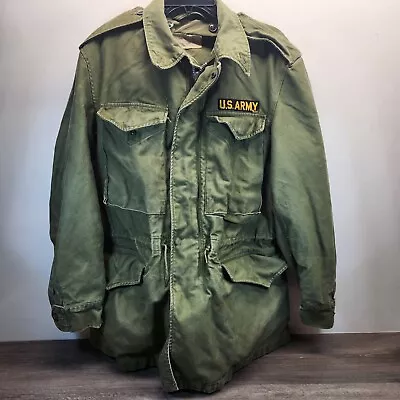 Korean War U.S. Army M-1951 Field Jacket Shell Incomplete Reg – Blemish • $54.99