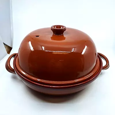 Andrew Zimmern Global Roaster Glazed Terracotta Tagine • $82.32