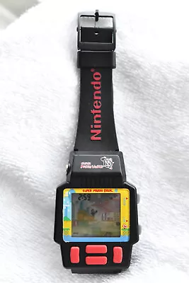 Nintendo Super Mario World Watch 1991. Works Perfect M.Z. Berger Free Shipping • $119