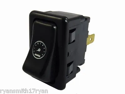 MG MIDGET MkIIIMIDGET 1500 '72-'79 DASH PANEL LIGHTS ROCKER SWITCH BHA5112 3GF3 • £14.22