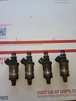 96-00 HONDA CIVIC D16Y8 & D16Y7 OBD2 FUEL INJECTORS SET OF 4 OEM Ej8 Ej6 Ej7 Ek9 • $24.99