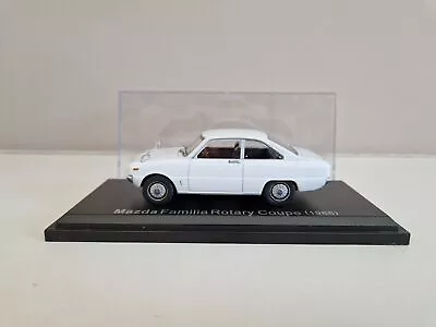 Hachette IXO 1/43 Mazda Familia Rotary Coupe - White - 1968 • $79.99