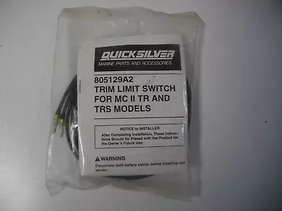 Mercury Marine Quicksilver MerCruiser 805129A2 Trim Limit Switch TR TRS MC2 OEM • $28.99