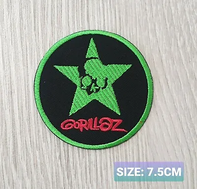 £2.99 • Buy Gorillaz  Music Band Logo Embroidered Applique Iron / Sew On Patches