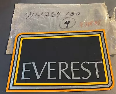 Vintage N.o.s. Bombardier Ski-doo Snowmobile Everest Hood Decal  8  X 6  (a10) • $12.99