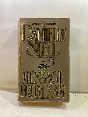 Message From Nam - Danielle Steel (Paperback 1991) • $6.63