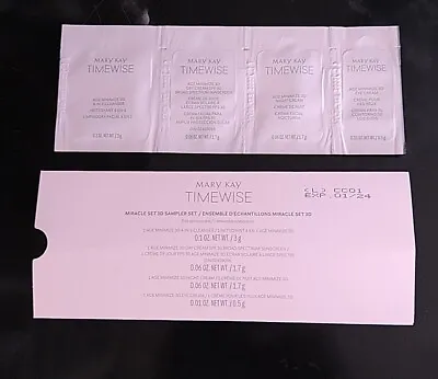 Mary Kay Timewise Miracle 3D Sampler Set Expires 01/24 • $2.75