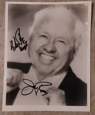 Genuine Jan And Mickey ROONEY Signatures Signed Autographs 10  By 8  B&W Picture • $100