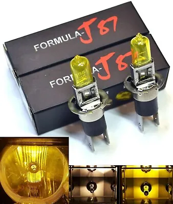 Rally H3C 64146BC 100W 3000K Yellow Two Bulbs Head Light Replacement Lamp JDM • $12.82