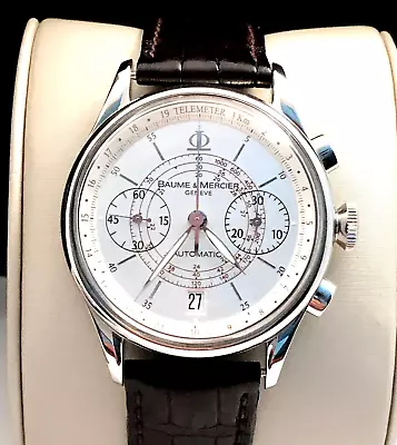 Baume Mercier Capeland Chronograph Model 66542  Limited Edition In Exc. Cond. • $1650