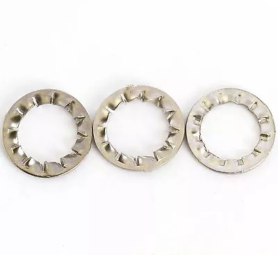 M2 - M12 A2 Stainless Steel Internal Serrated Shakeproof Washers Lock Washer • £2.30