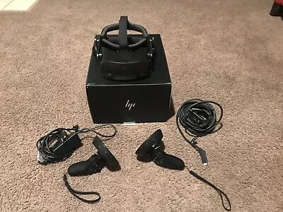HP Reverb G2 Virtual Reality Headset-Black (1G5U1AA#ABA)(Used Great Condition) • $500