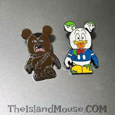 Disney Vinylmation Star Wars Chewbacca Donald Duck Two Pin Set (UD:77551) • $5.95