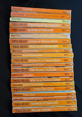 Lot Of 21 Miss Read Books PB Penguin Fairacre Thrush Green Village Clare Tyler • $69.99