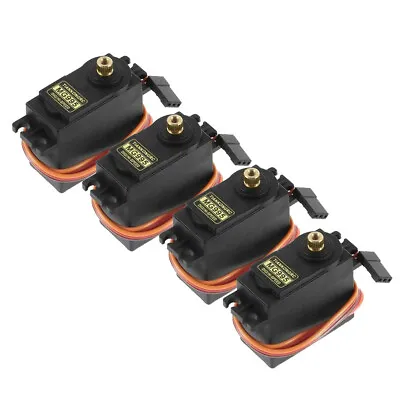 $18.14 • Buy 4Pack MG995 360° High Torque Metal Gear RC Servo Motor For Boats Helicopter Car