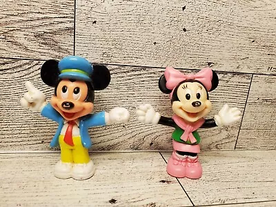 Disney Arco Mickey And Minnie Mouse 2  Plastic Figures • $7