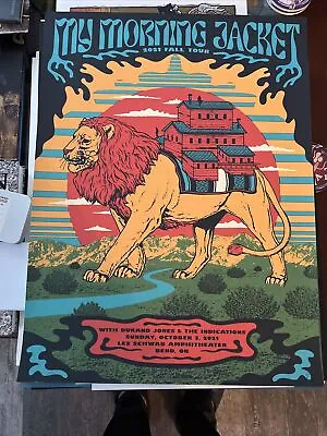 My Morning Jacket 2021 Bend Oregon VIP Poster Signed Numbered • $50