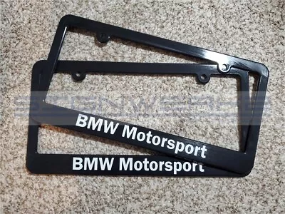BMW Motorsport BMW License Plate Frame - Pair • $24.29