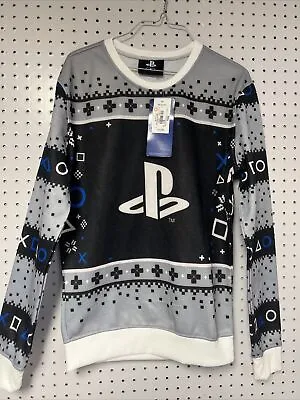 PLAYSTATION CHRISTMAS SWEATER PS3 PS4 PS5 SONY Small • $14.99
