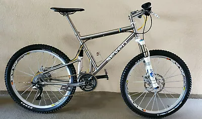 Seven Full Suspension Titanium Bike Frame 18.5'' Showroom Condition Low Miles • $3250