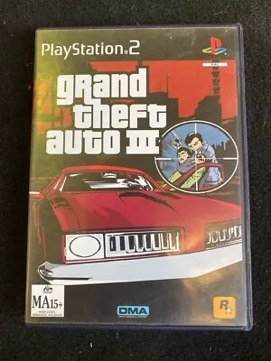 Grand Theft Auto III - Sony Playstation 2 / PS2 Game - PAL - FREE POST! • $19.95