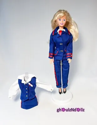 MERITUS Forever Girl Friends 1999 Pilot Doll #12171 & Flight Attendant Outfit. • $15.99