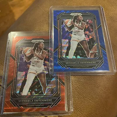 2023 Panini Prizm WNBA Michaela Onyenwefe Blue Red Wave • $1