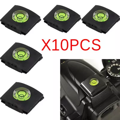 10pcs Hot Shoe Bubble Spirit Level Cover Cap For Canon Nikon Pentax DSLR CamA-wq • £4.82