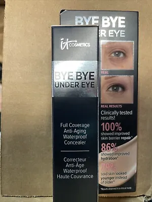 IT COSMETICS Bye Bye Under Eye Waterproof Concealer MEDIUM 20 N .11FL NIB • $11.99