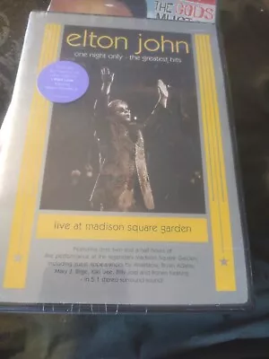 One Night Only: Greatest Hits Live Elton John Madison Square Garden 5.1 DVD New • $8