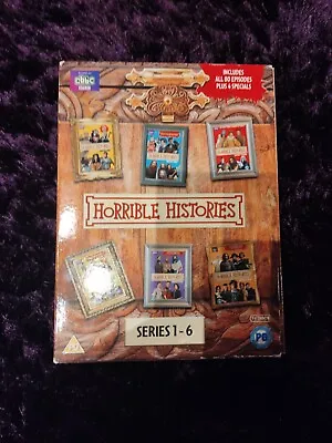 Horrible Histories Series 1-6 DVD  14 Disc Set UK Boxset TV Kids History • £20