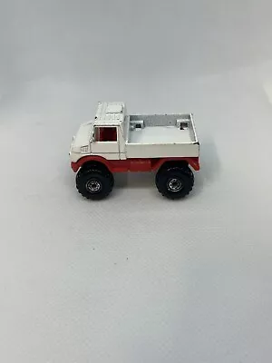 Hot Wheels Mercedes Benz Unimog Castrol Research Team Truck  4X4 • $3