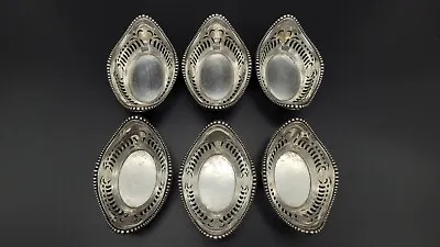 Lot Of 6 Antique 1878 Gorham Sterling Silver Nut Bowls A4775 128 Grams • $177.53