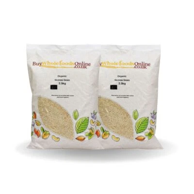 £28.68 • Buy Organic Quinoa Grain 5kg | BWFO | Free UK Mainland P&P