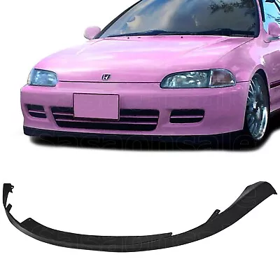 [SASA] Fit For 92-95 Honda Civic Coupe Hatchback JDM SiR Style Front Bumper Lip • $65.99