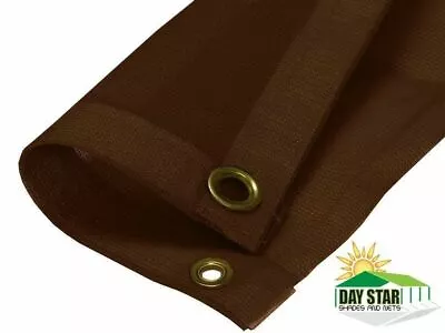  (Brown) HD Mesh Tarp Net Sun Shade Fence Screen  • $625